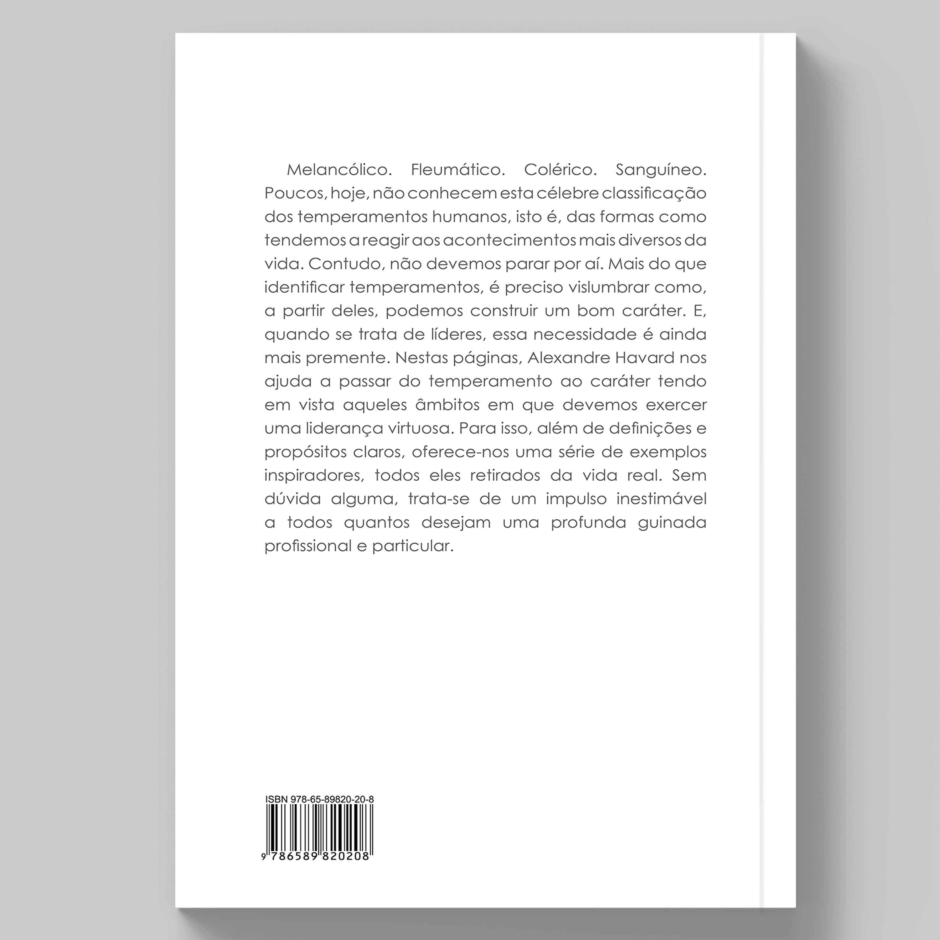 Livro Do temperamento ao caráter