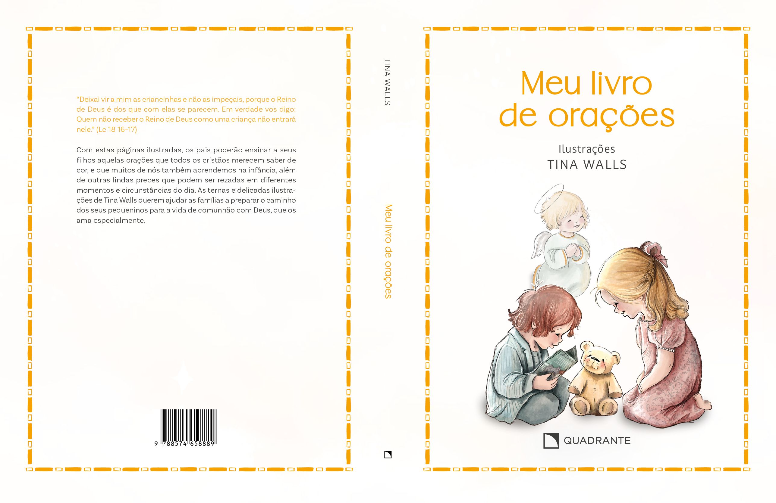 Kit: Livro Meu livro de orações — Capa dura e Bíblia Sagrada: Novo Testamento — Capa dura, edição premium — 2 volumes