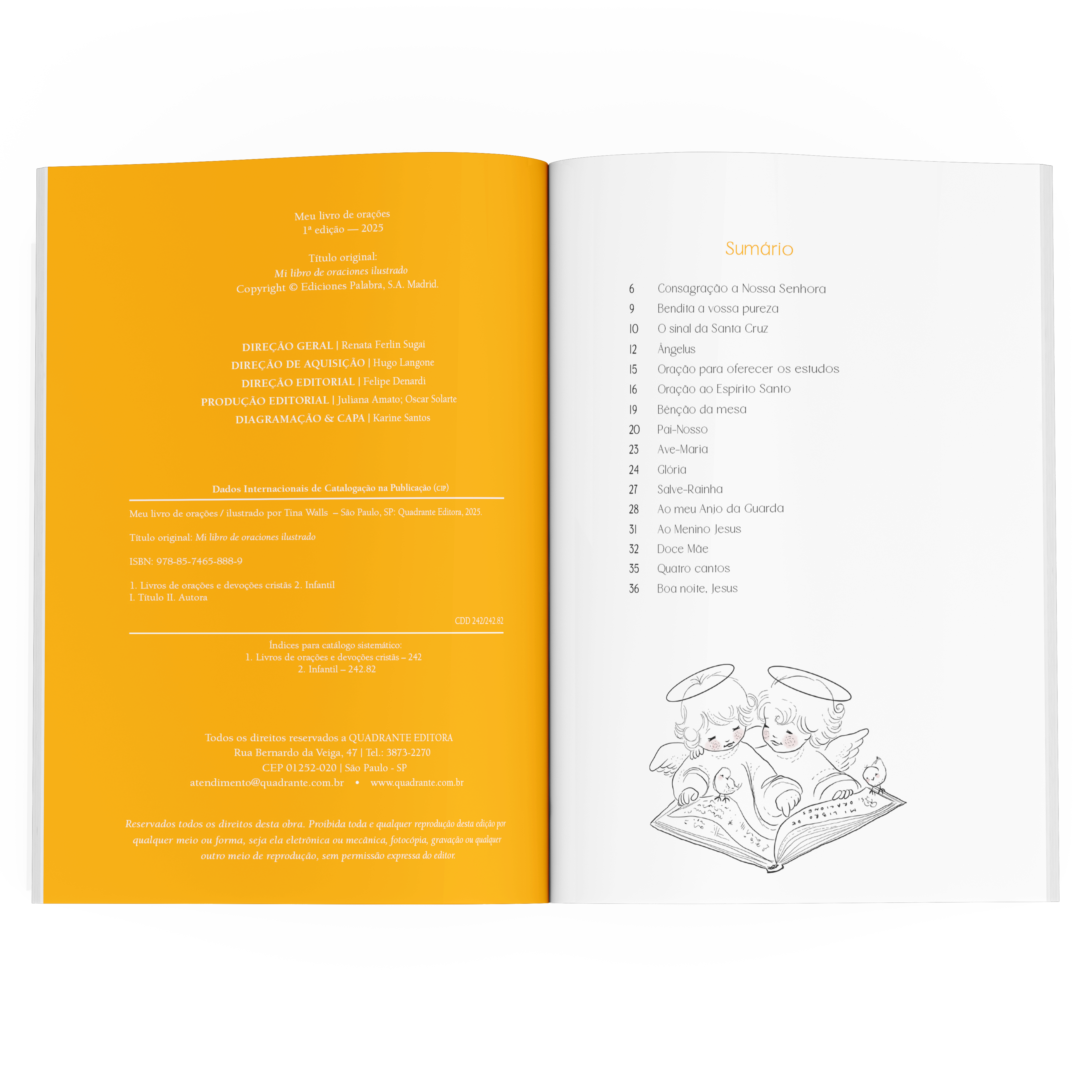 Livro Meu livro de orações