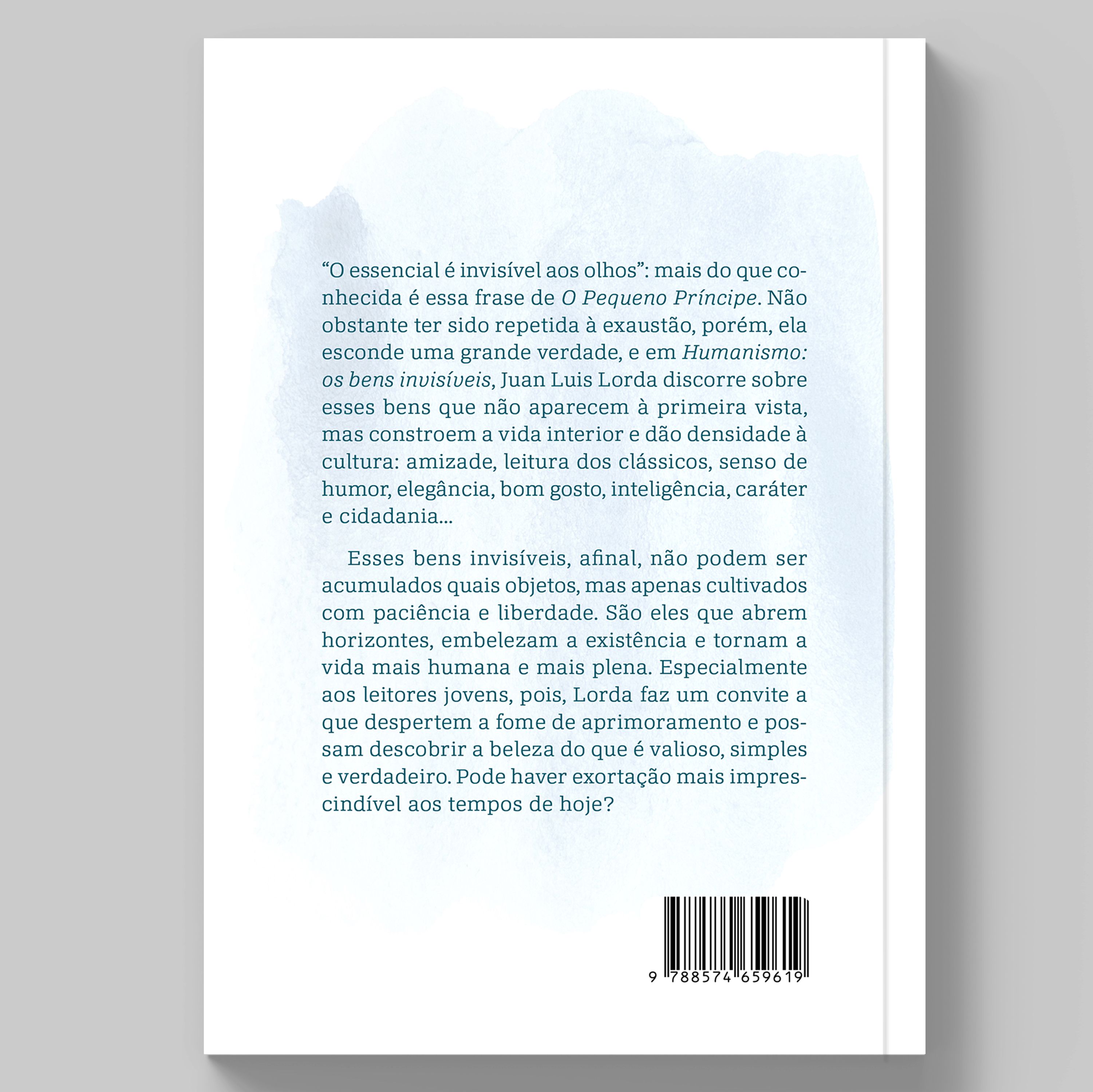 Livro Humanismo: Os bens invisíveis