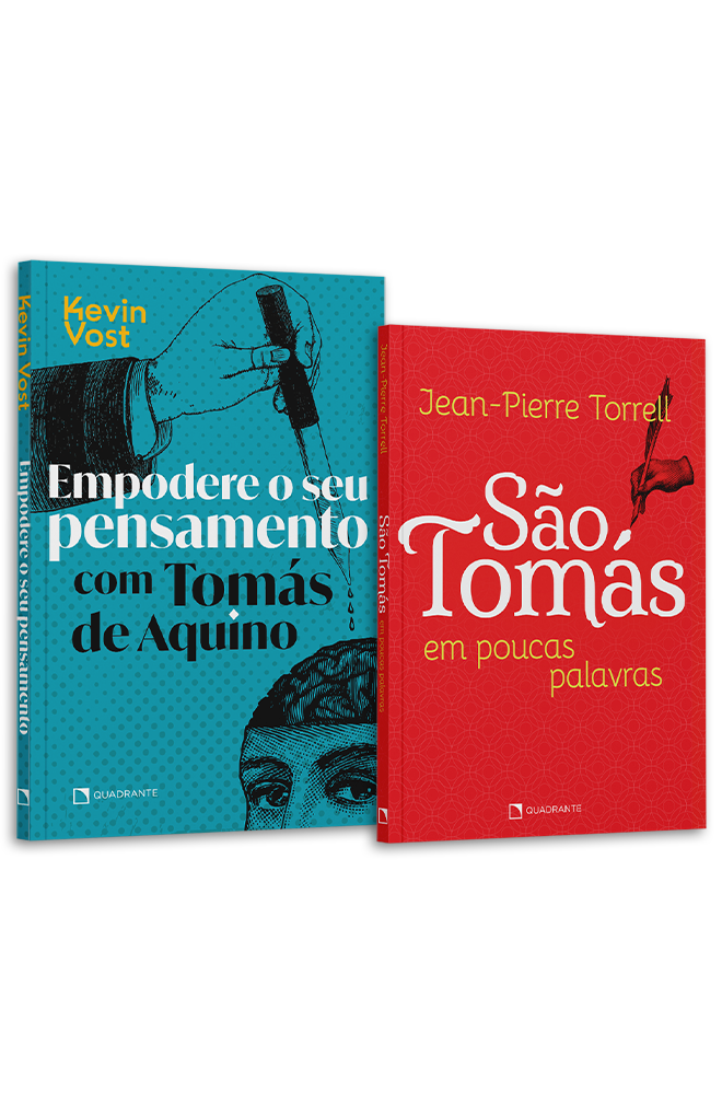 Kit: Empodere o seu pensamento com Tomás de Aquino e São Tomás em poucas palavras  — 2 volumes