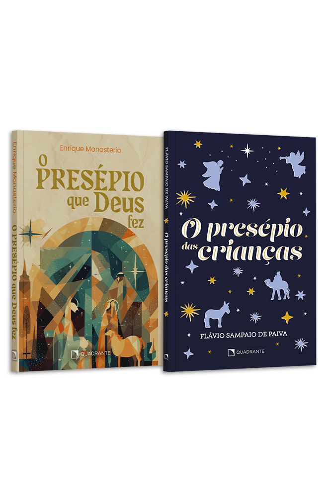 Kit: O presépio das crianças e O presépio que Deus fez — 2 volumes