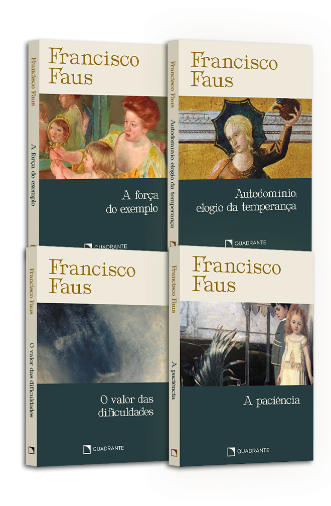 Kit Pockets: A força do exemplo, Autodomínio, O valor das dificuldades e A paciência – 4 volumes