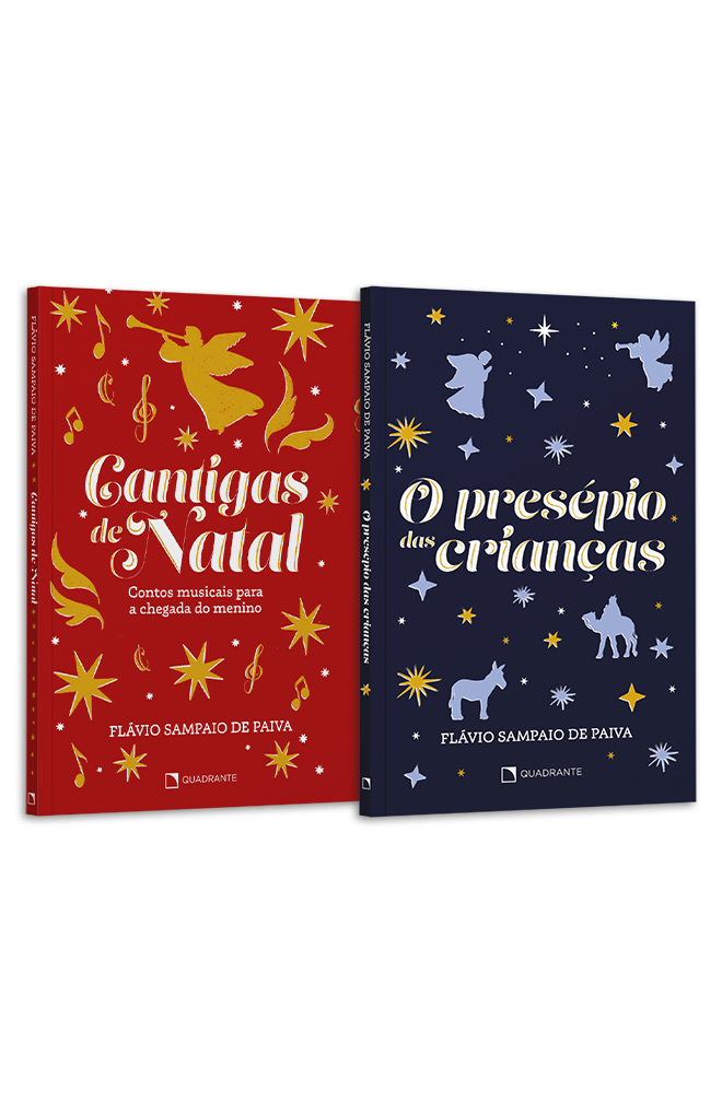 Kit: Cantigas de Natal e O presépio das crianças – 2 volumes