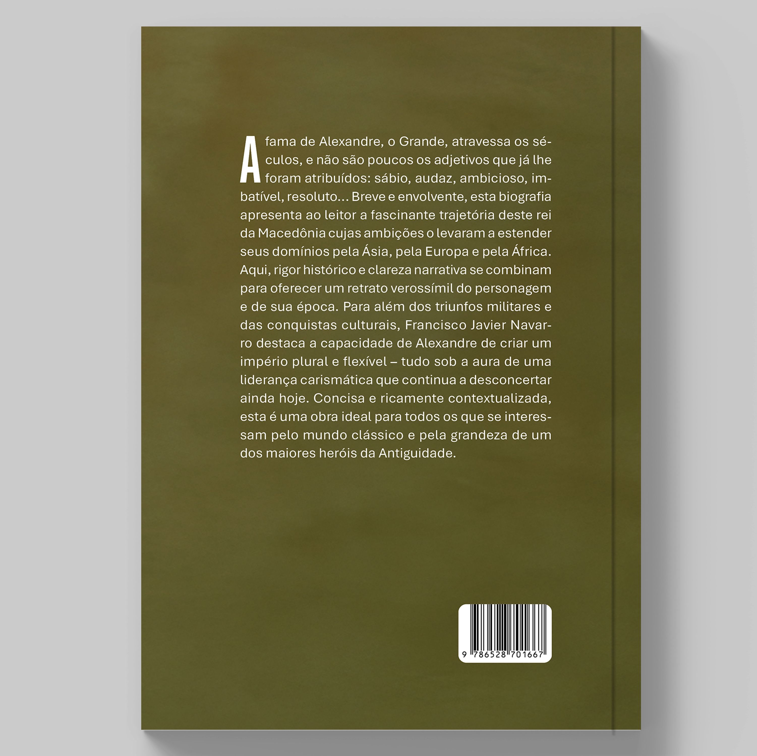 Pré-venda: Livro Alexandre, o Grande Herói, líder e conquistador — Envio a partir de 30/01