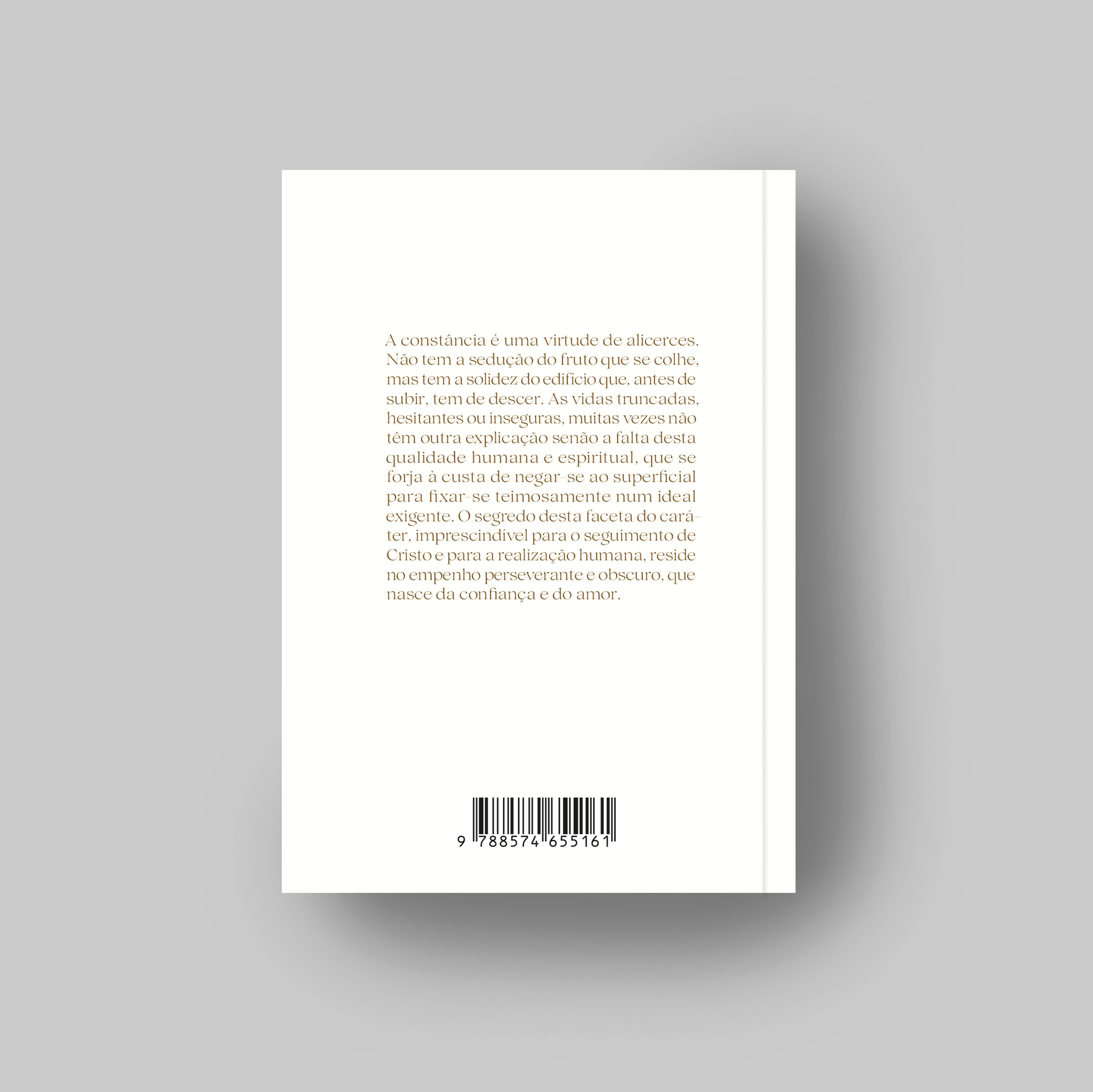 Pocket A constância — Coleção Virtudes