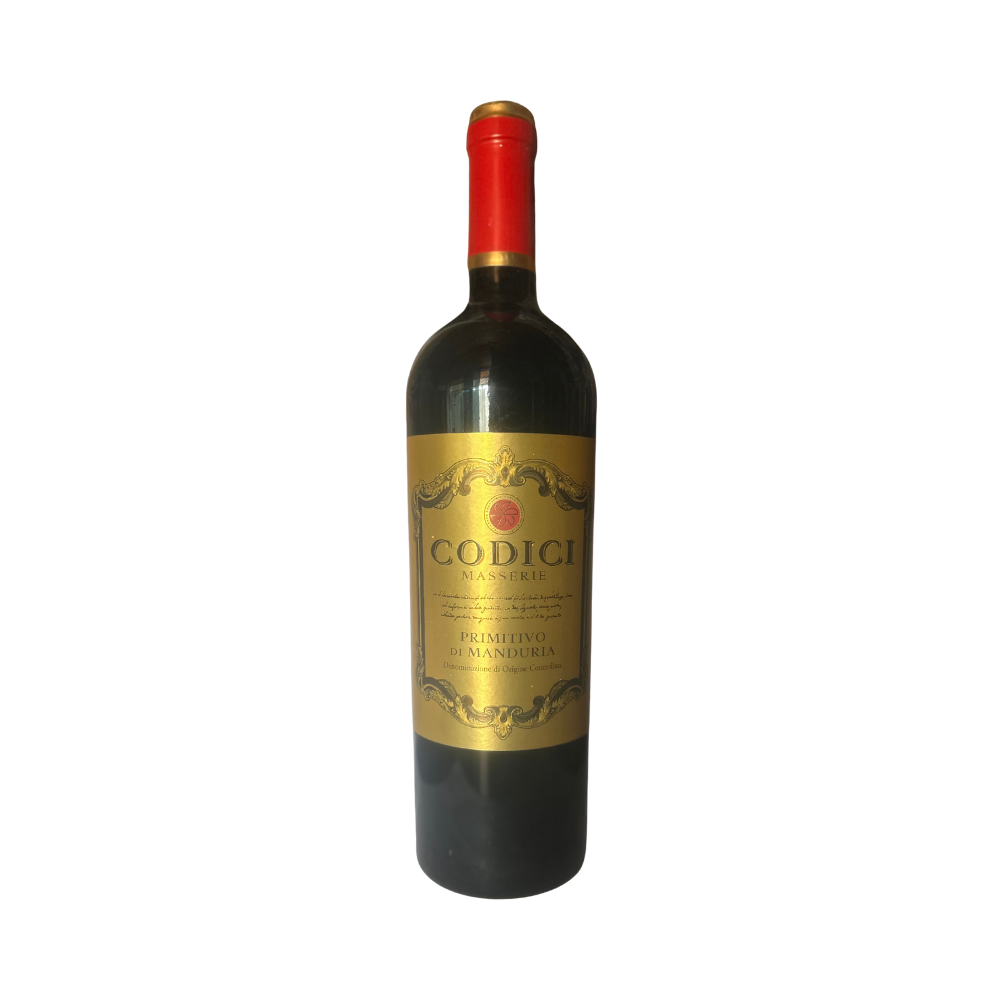 Vinho Italiano Codici Masserie Primitivo di Manduria DOCG