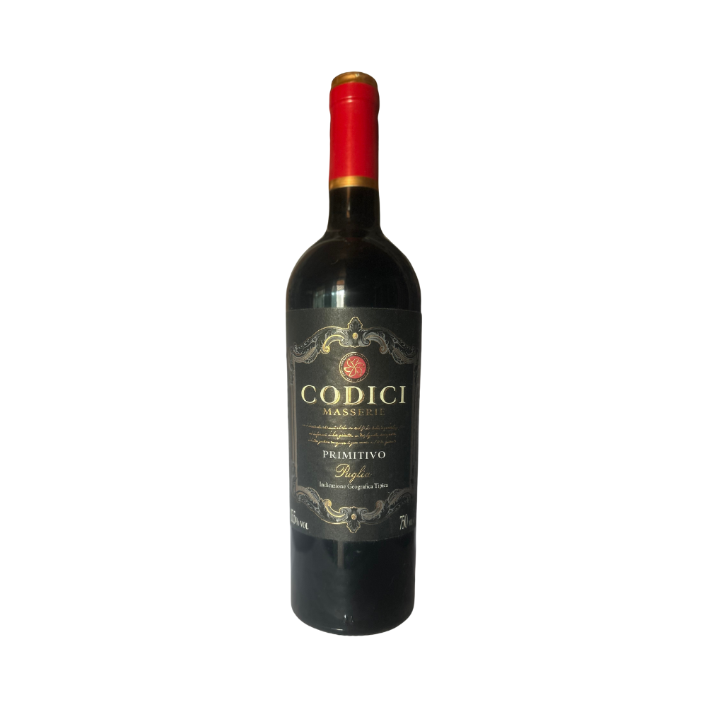 Vinho Italiano Codici Masserie Primitivo Puglia IGT