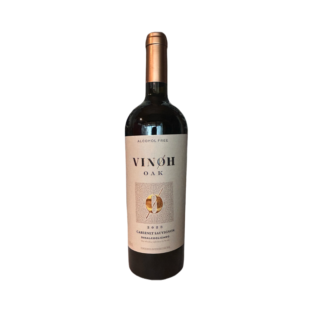 Vinho Brasileiro Vinoh Oak Cabernet Sauvignon Desalcoolizado