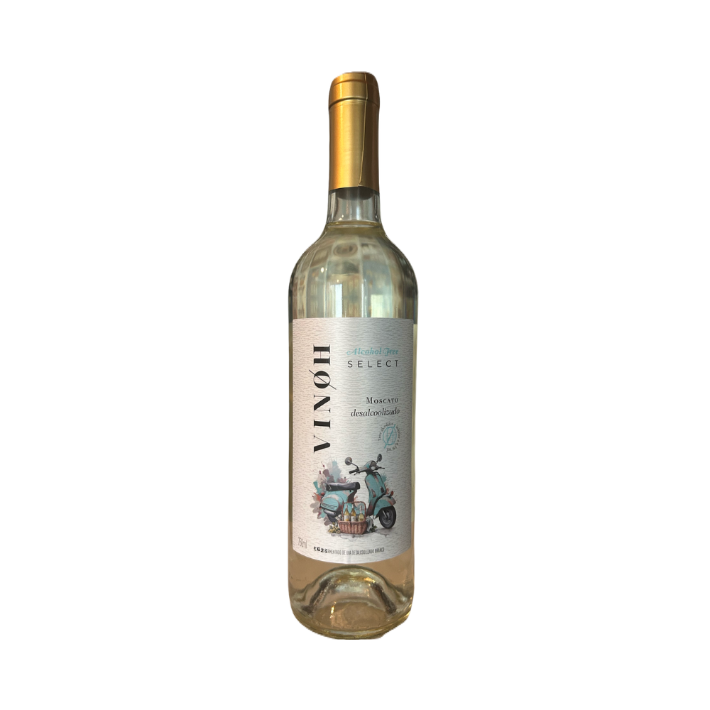 Vinho Brasileiro Vinoh Select Moscato Branco Desalcoolizado