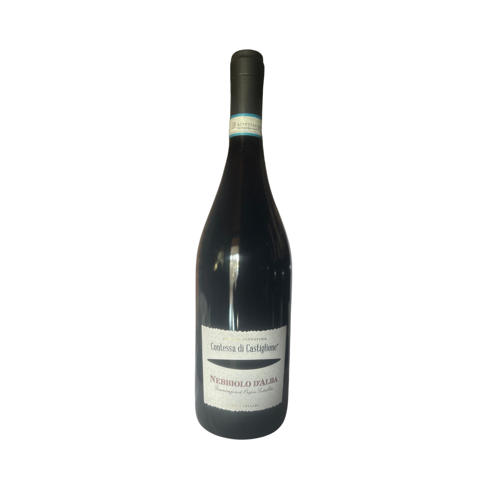 Vinho Italiano Contessa Di Castiglione Nebbiolo D' Alba 2021 DOC