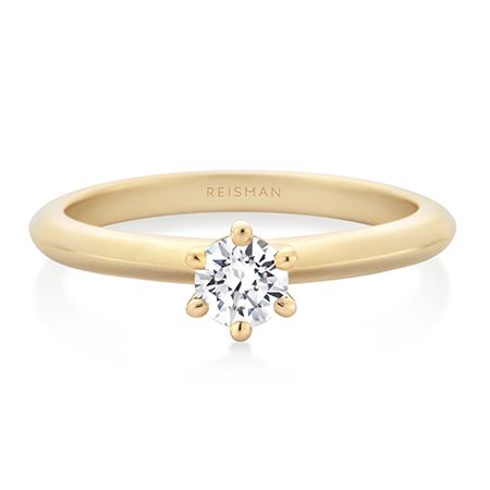 Destaque para Anel de Noivado Marry Me 20 a 30 pts ouro 18k com design sofisticado e acabamento elegante