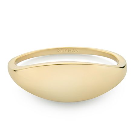 Exclusividade do Anel Signet Mindinho Bolha ouro 18k com visual único e detalhes sofisticados