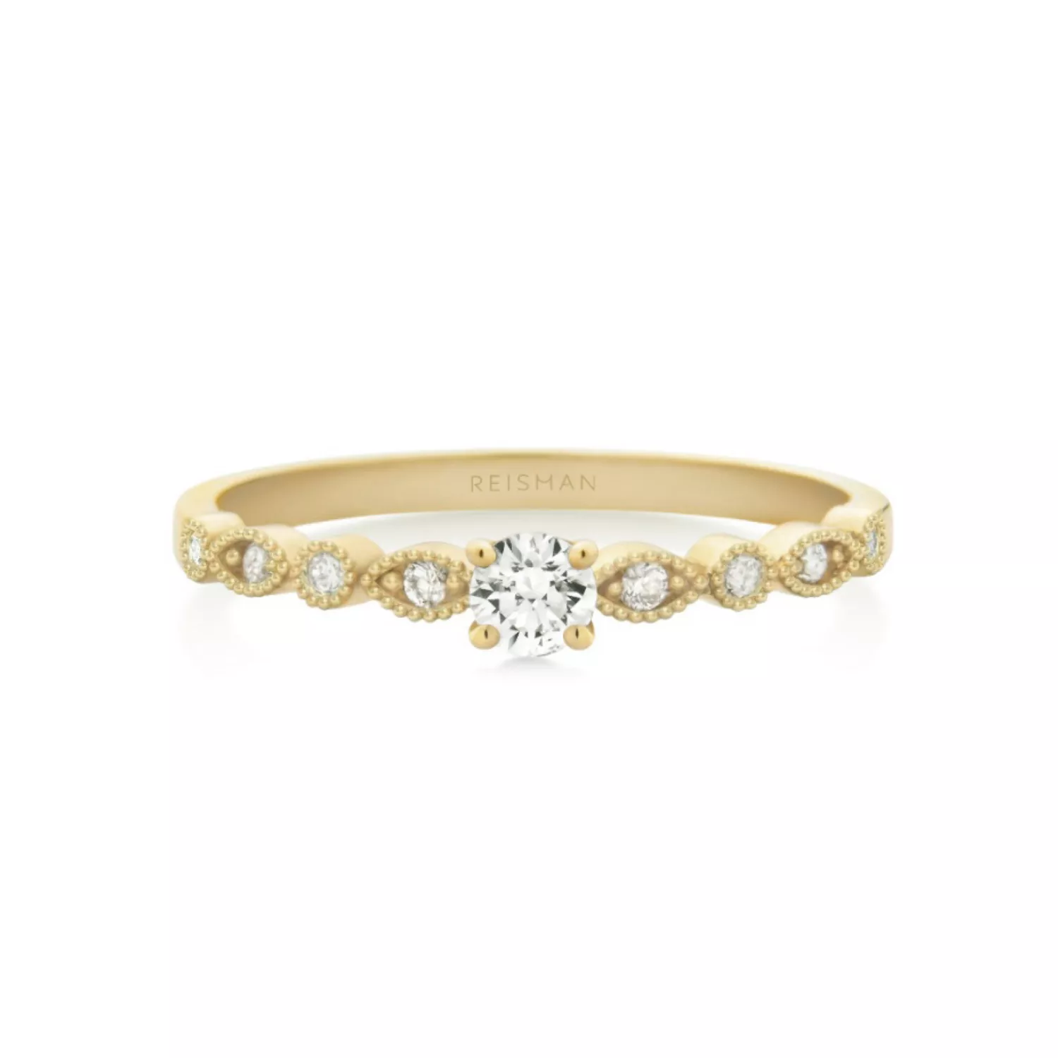 Anel de Noivado Shine ouro 18k