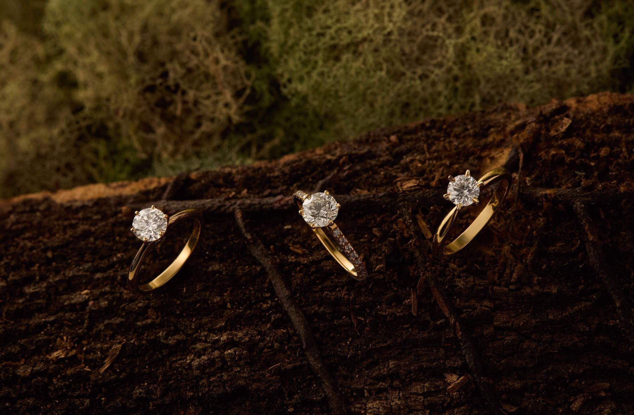 Aneis de Noivado e Alianças de Casamento