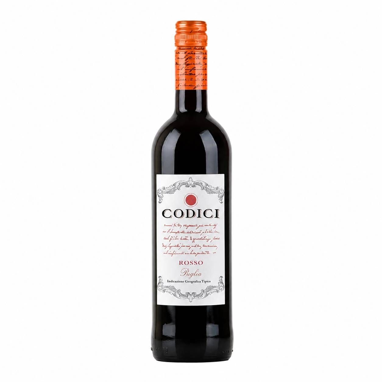 CODICI PUGLIA ROSSO TINTO