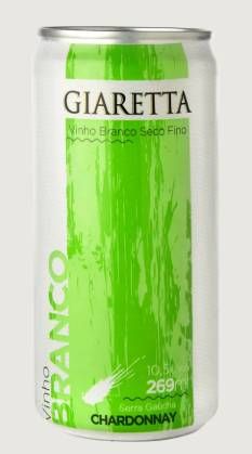 Vinho Fino Branco Lata GIARETTA 269ml