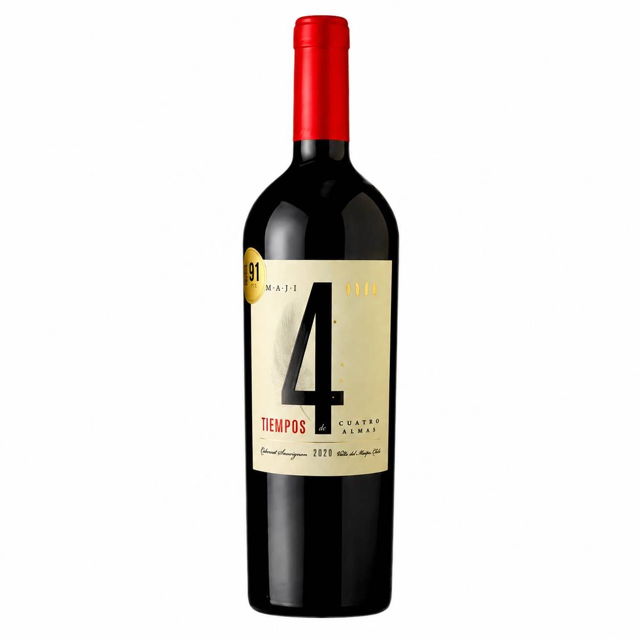 Vinho Fino Tinto Seco Tiempos de Cuatro Almas 750 ml