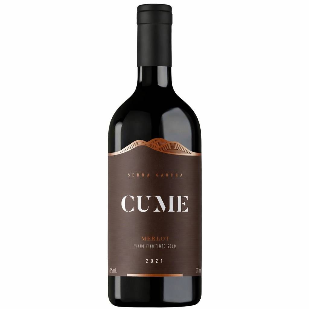Vinho Fino Tinto Seco Merlot Cume