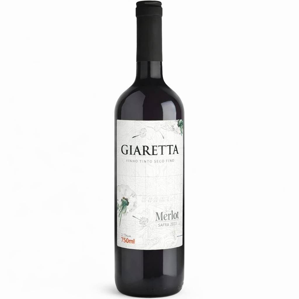 Vinho Tinto Seco Fino Merlot Giaretta
