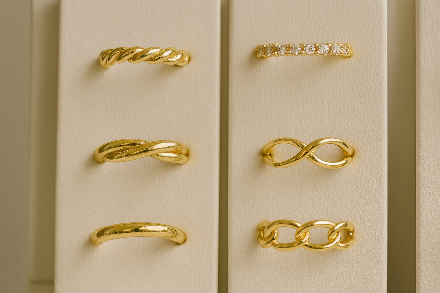 Ilustração de uma jovem vendendo semijoias