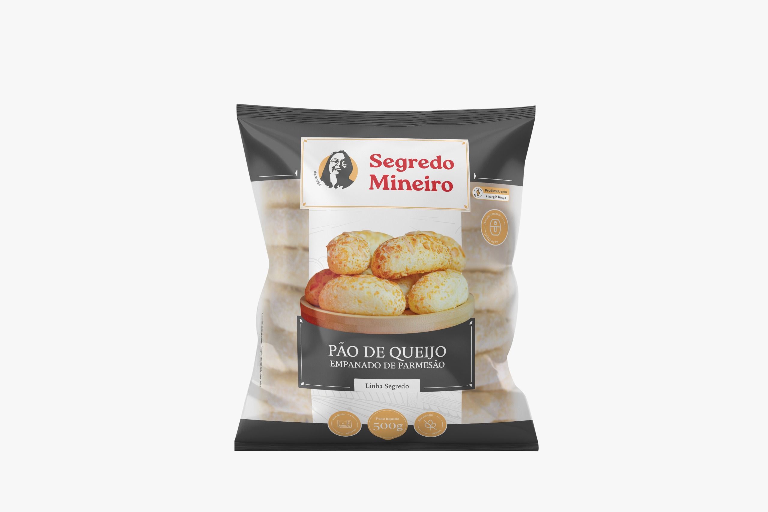 PAO DE QUEIJO EMPANADO 500g