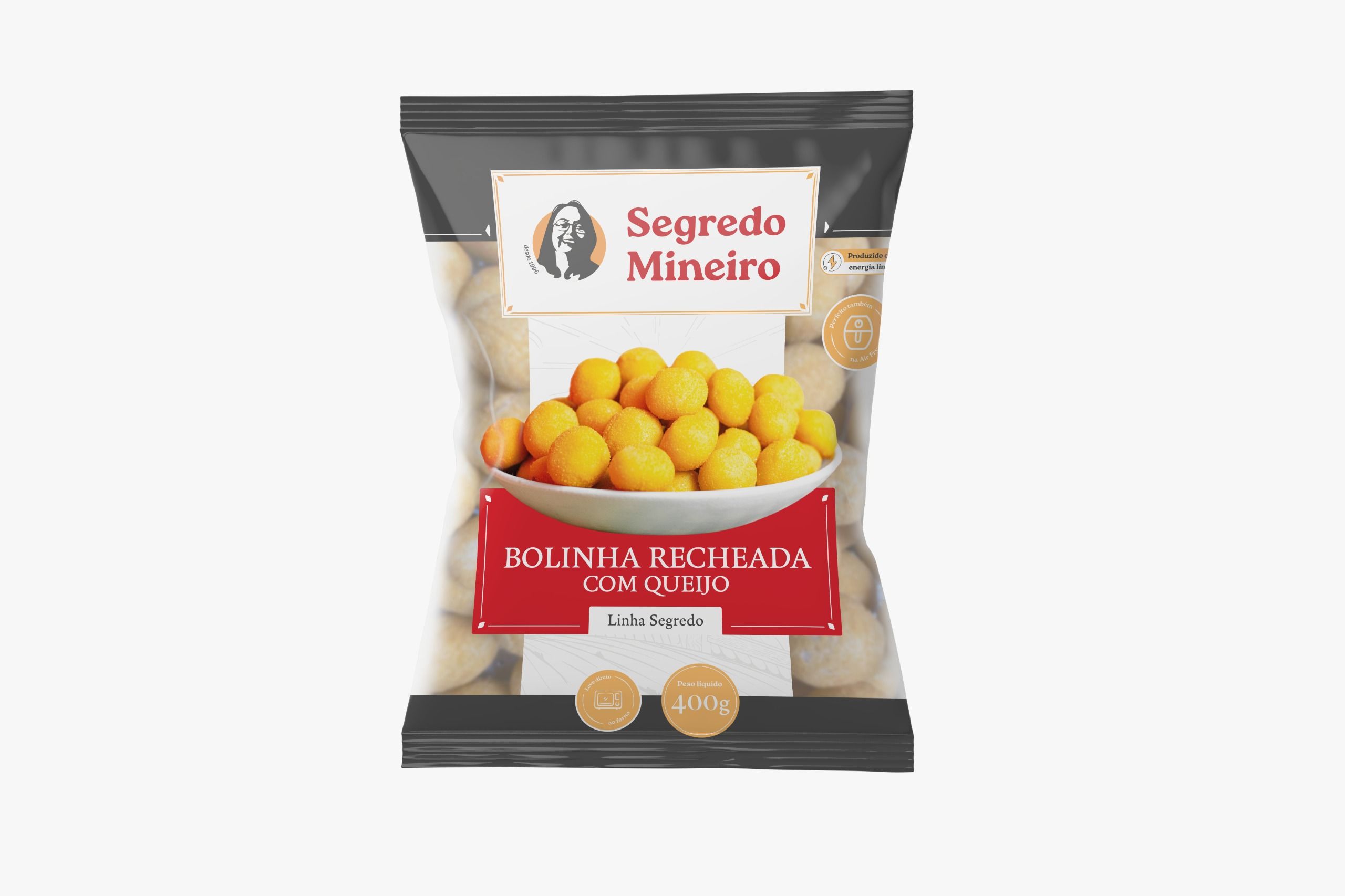 MINI BOLINHA DE QUEIJO 400GR FRITO