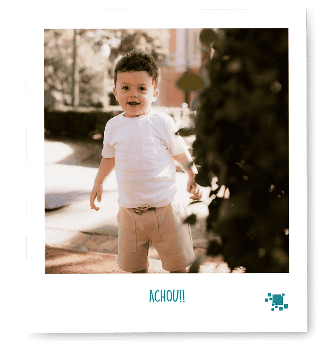 Foto imã personalizada do bebê