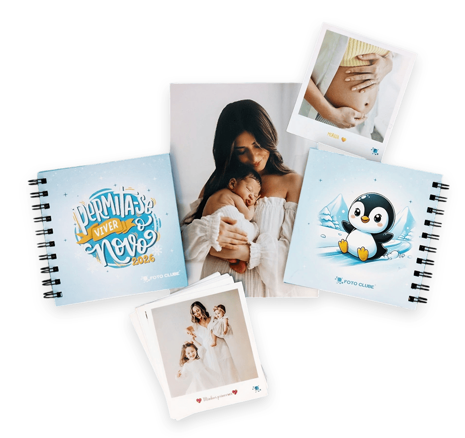 Livro de memórias + Pôster Polaroids