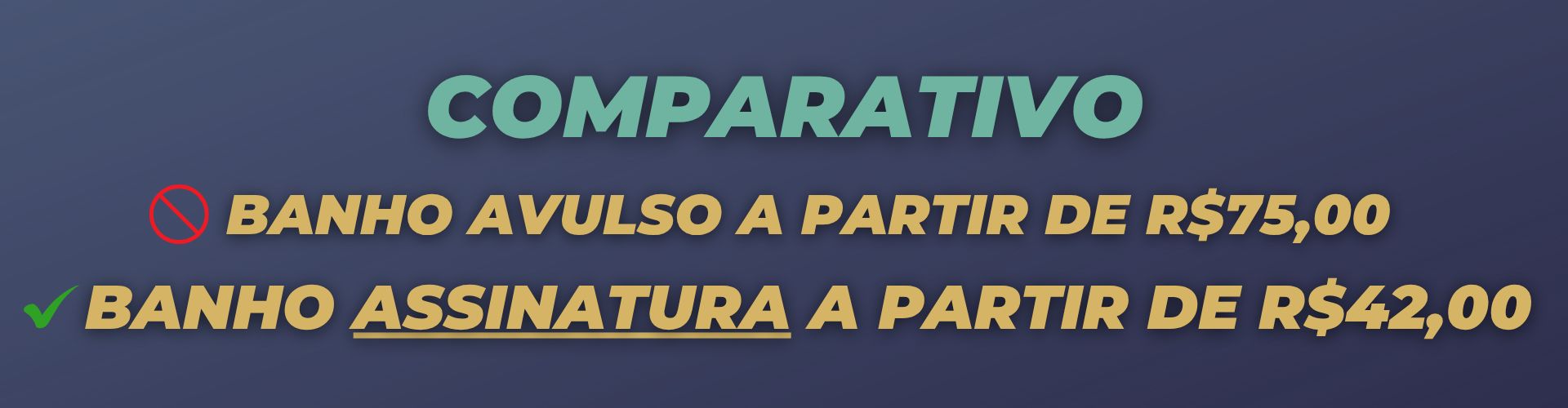 Comparativo - Desktop