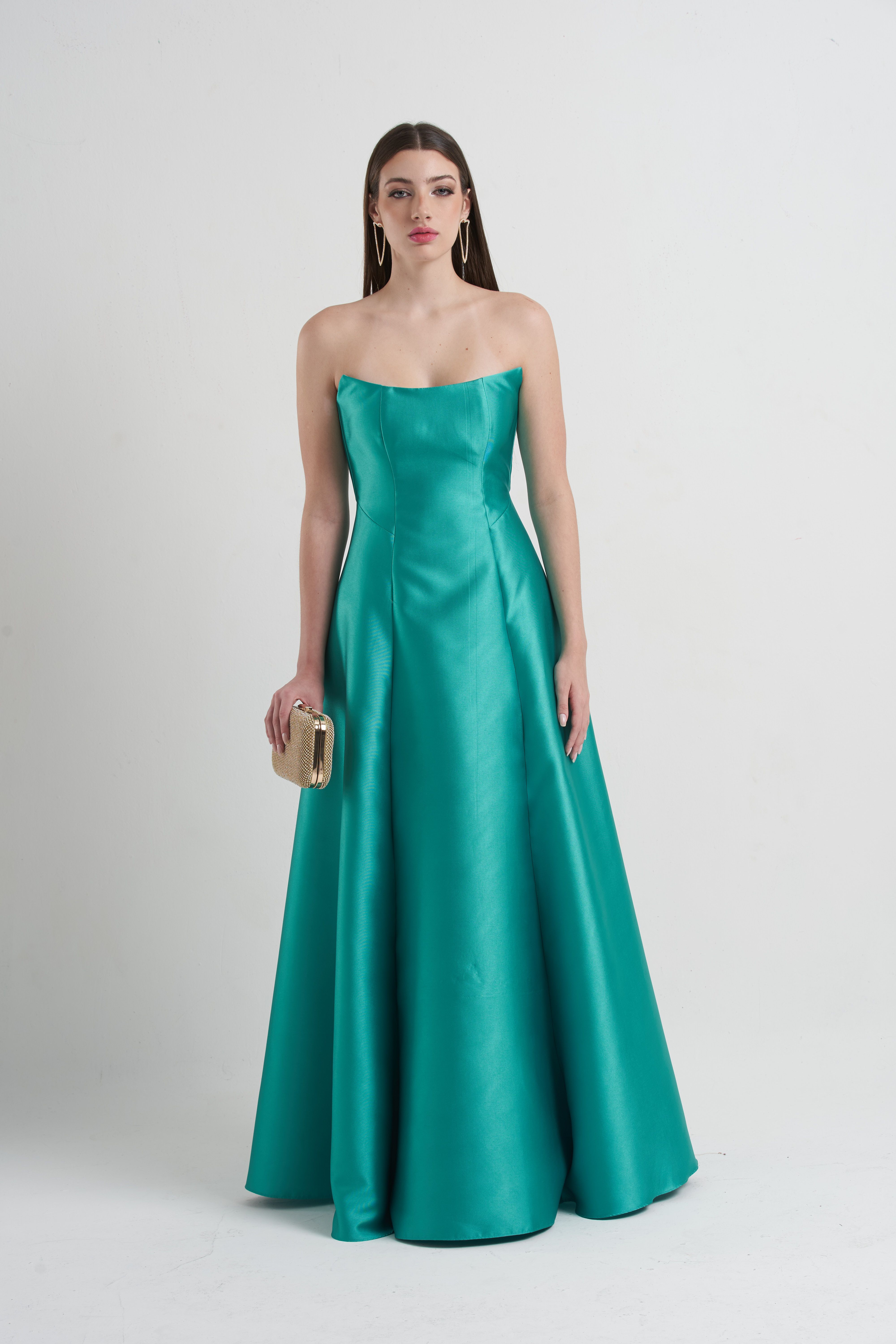 Vestido Windsor Verde Esmeralda