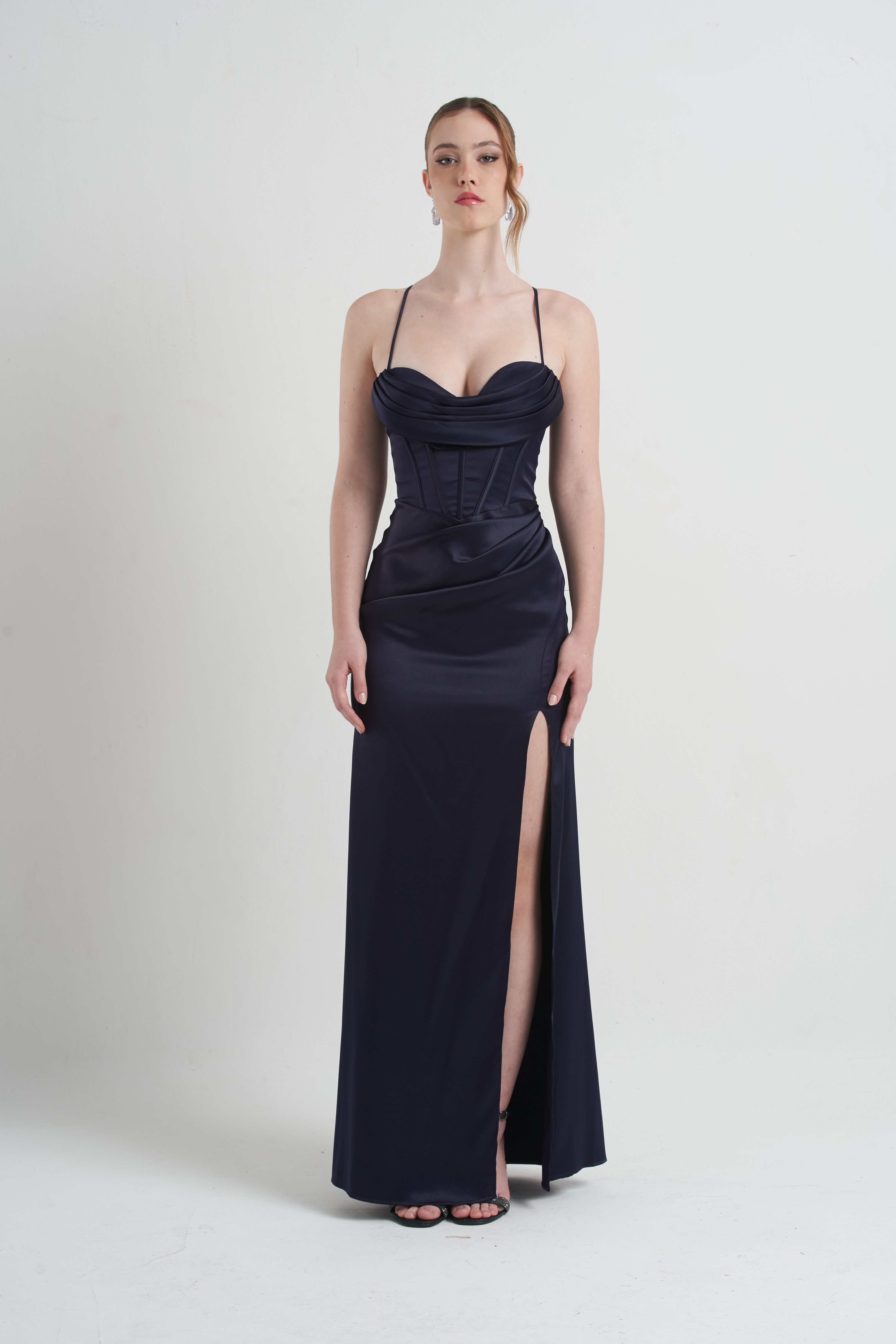Vestido Grécia Marinho 