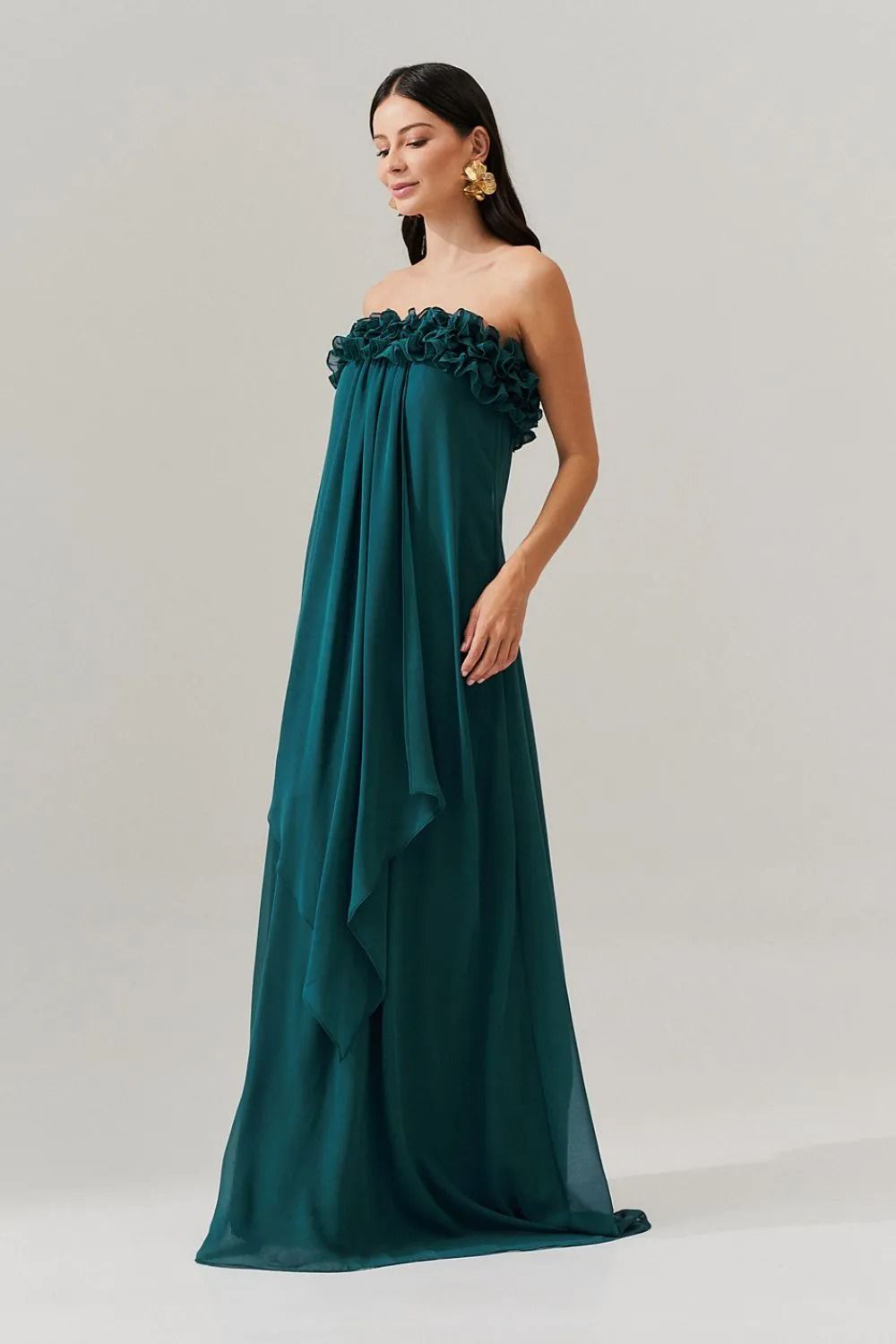 Vestido Armênia Petróleo  Koji 