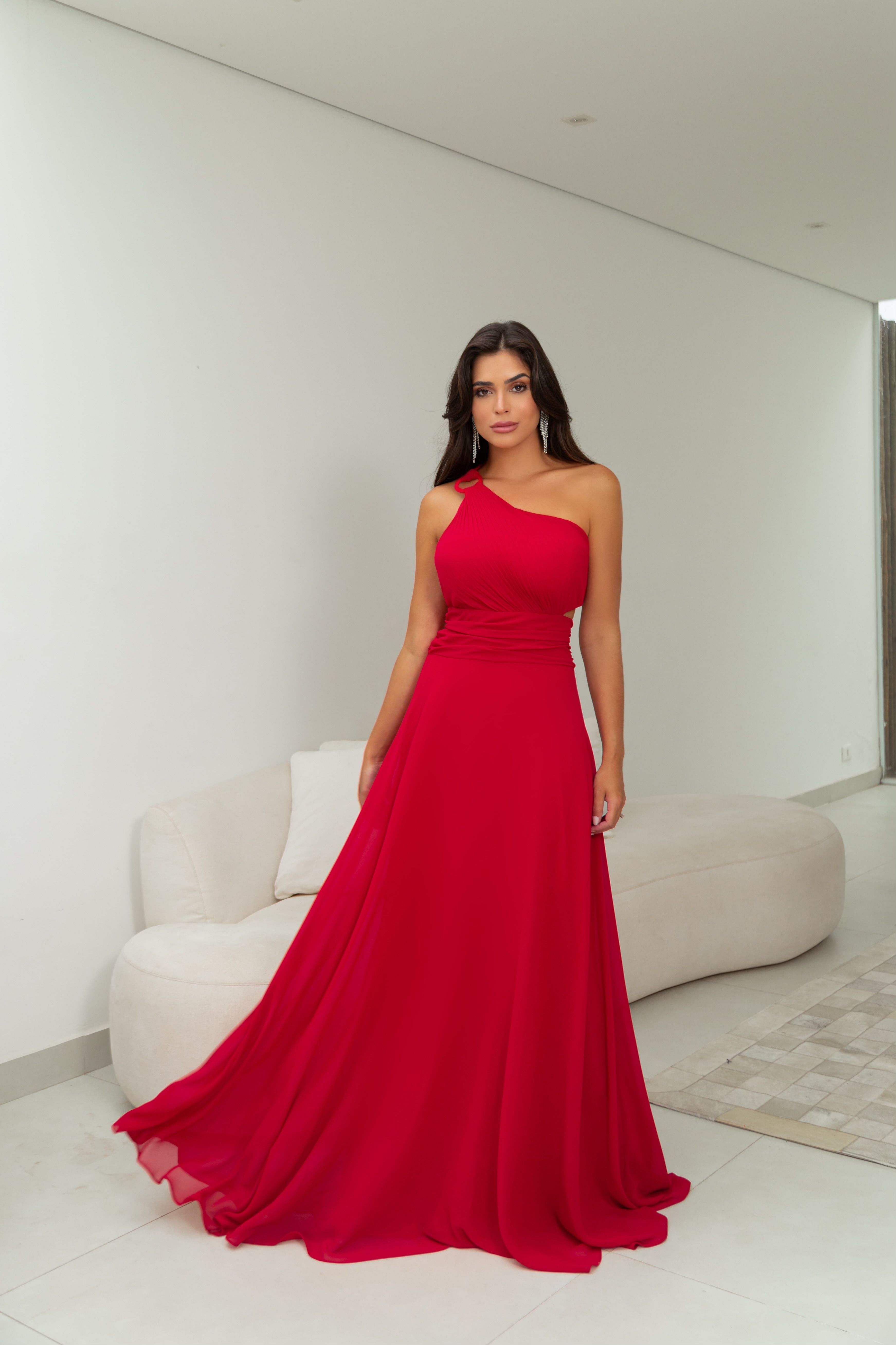 Vestido Kelly Vermelho 