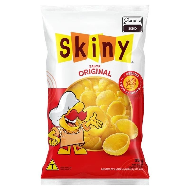 SKINY CLÁSSICO ASSADO  35G