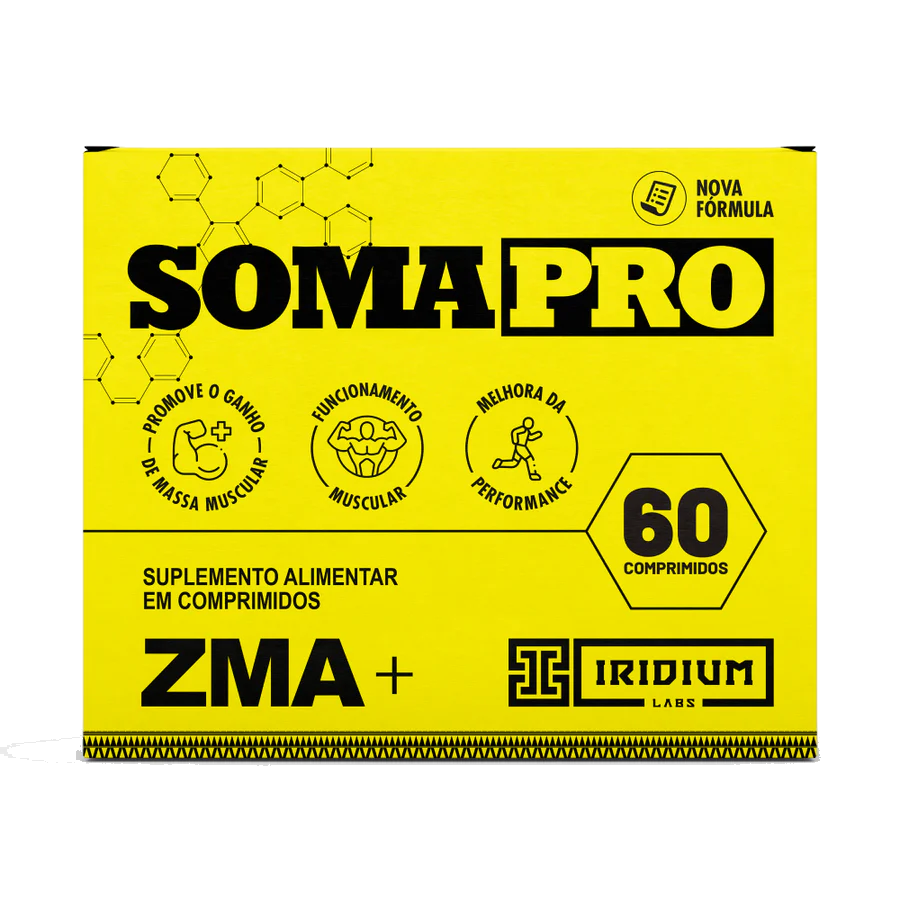 Soma Pro ZMA Pré Hormonal - 60 comps