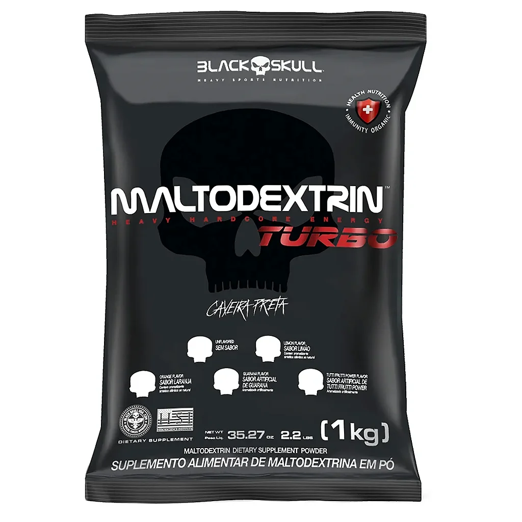 REFIL MALTODEXTRIN TURBO LARANJA 1KG