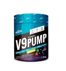 V9-PUMP PRE WORKOUT - PRÉ TREINO 300G UVA
