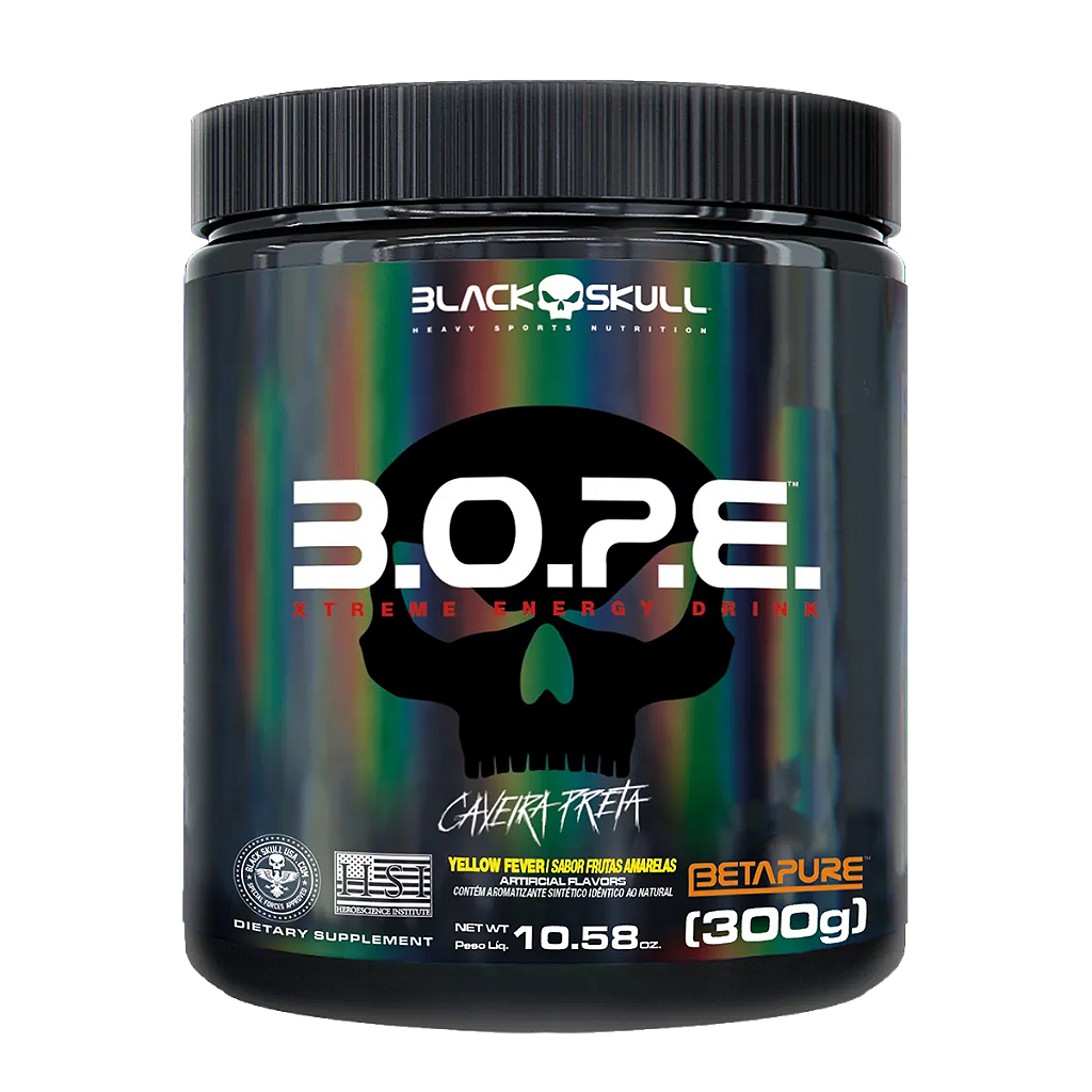 PRÉ TREINO B.O.P.E 300G FRUTAS AMARELAS
