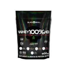 REFIL WHEY 100% HD MORANGO 900G