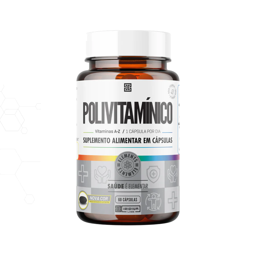 Polivitamínico 100% IDR - 60 cáps