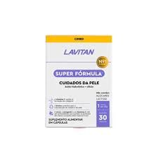 LAVITAN CUIDADOS DA PELE SUPER FรRMULA 30 COMPRIMIDOS