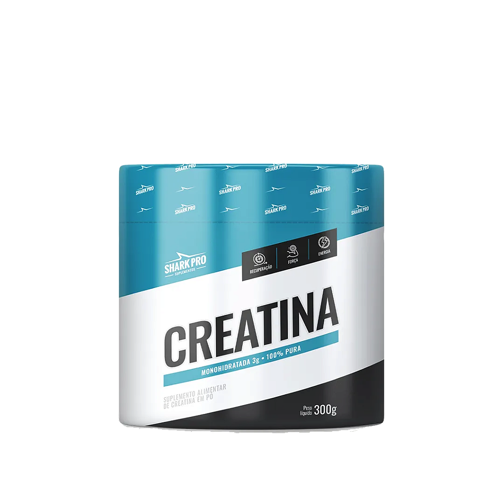 CREATINA MONOHIDRATADA SHARK PRO 300GR NATURAL