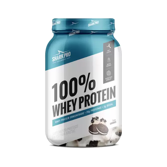 100% whey Protein Shark Pro Cookies 900gr