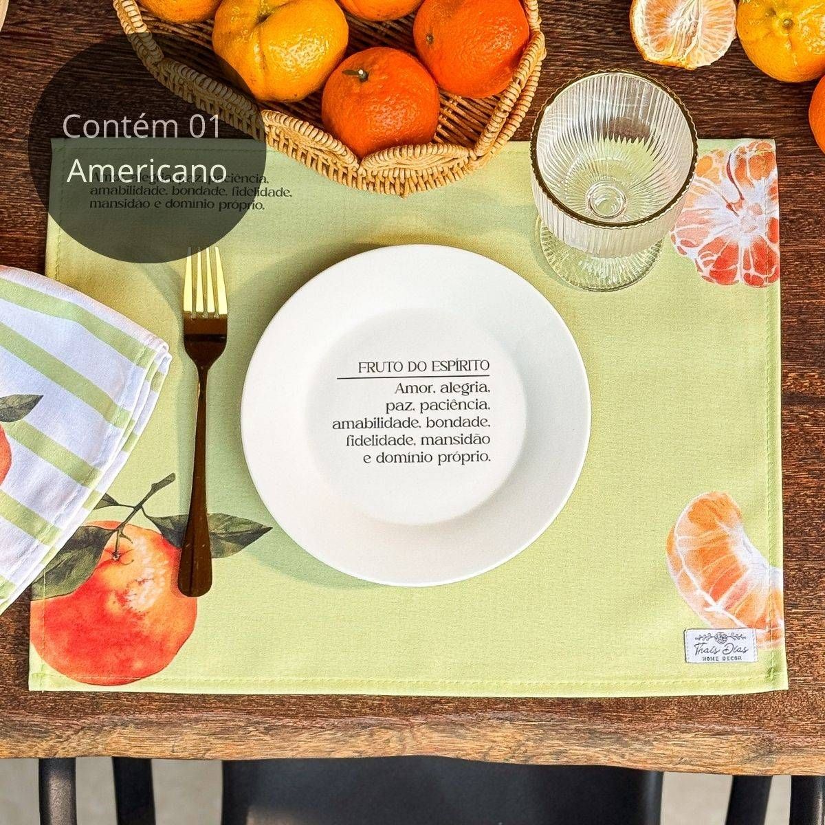 Americano Impermeável - Coleção Tangerinas