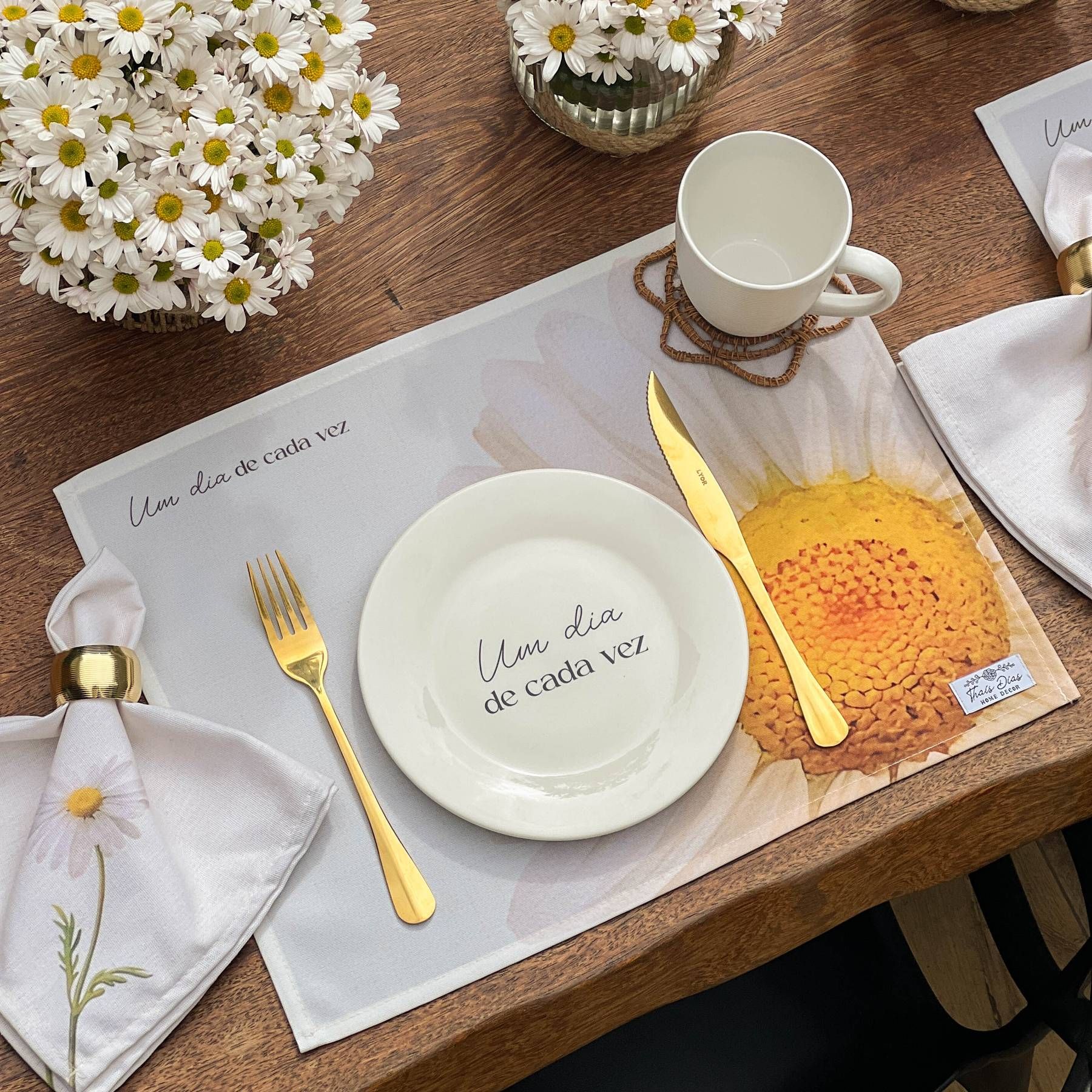 Americano Impermeável - Coleção Margaridas