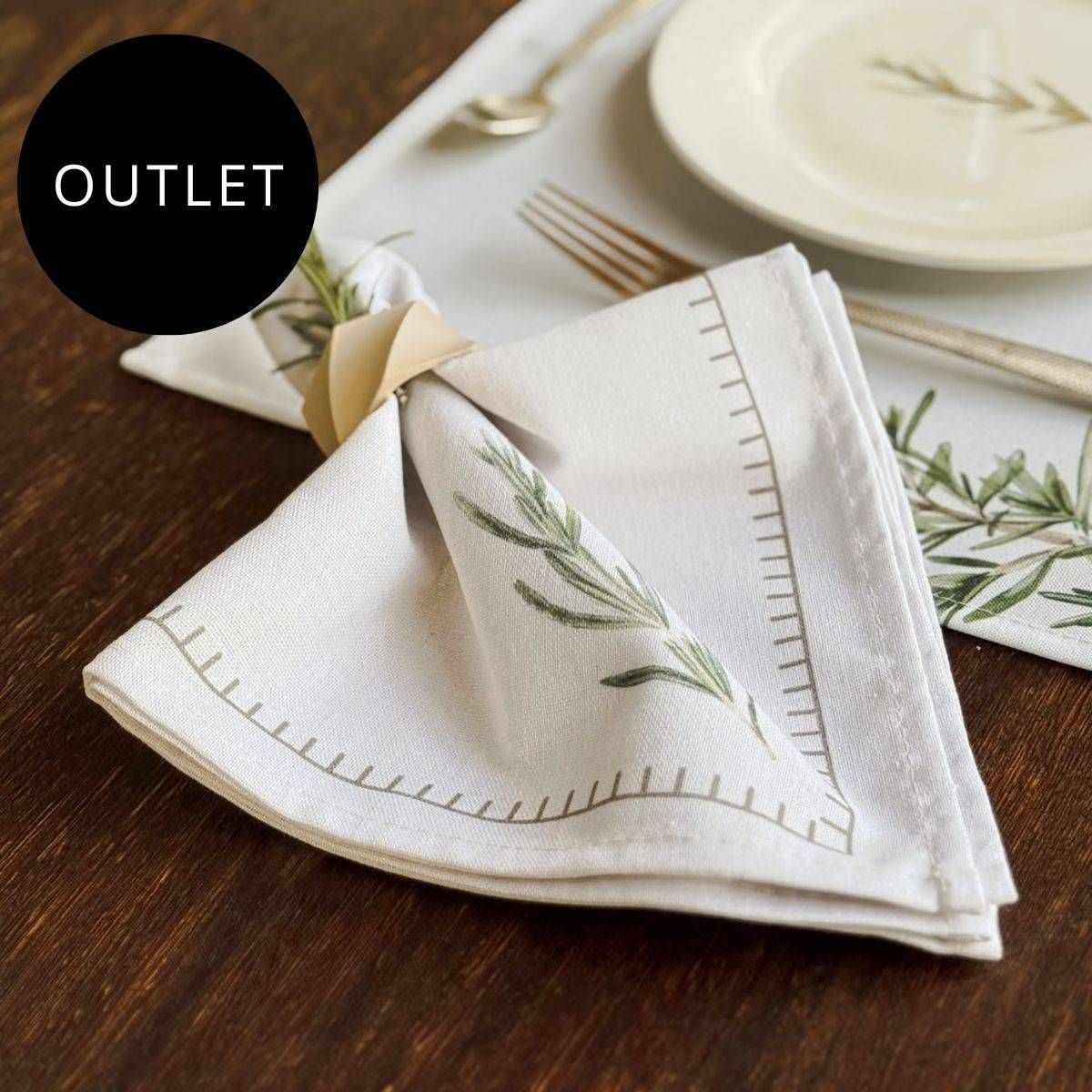 OUTLET Guardanapo de Linho - Coleção Alecrim