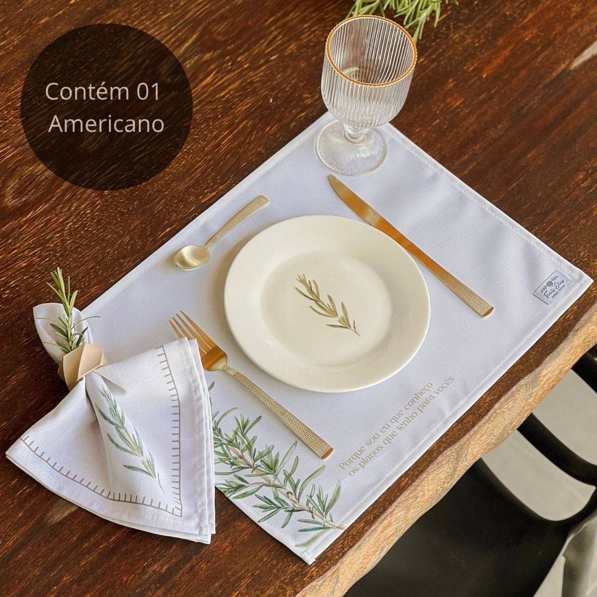 Americano Impermeável - Coleção Alecrim