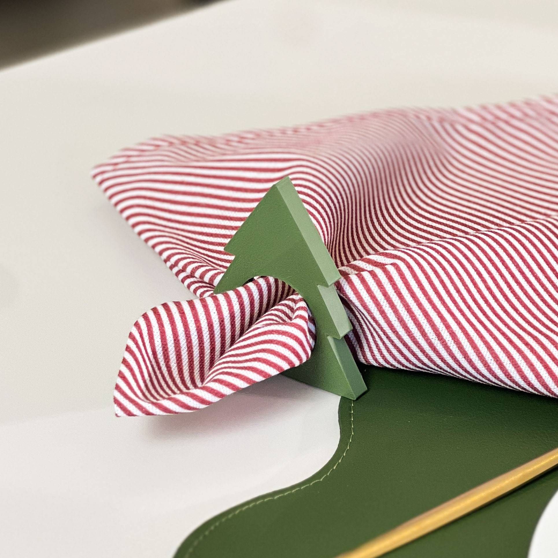 Porta Guardanapo Pinheiro Verde - Coleção Emanuel