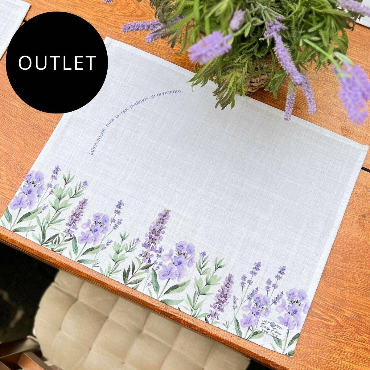 OUTLET Americano Impermeável - Coleção Jardim de Lavandas